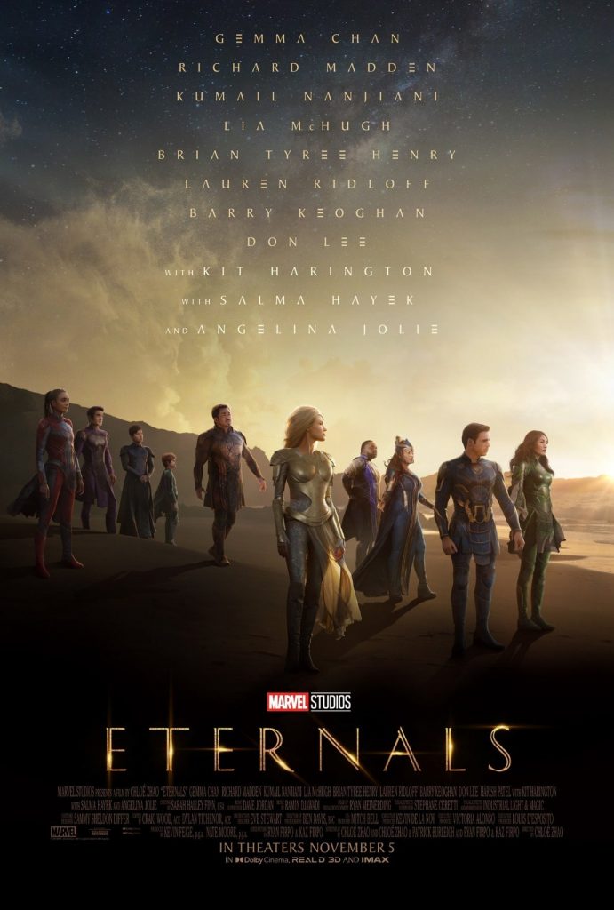 Marvel Eternals Poster And Cover Photo