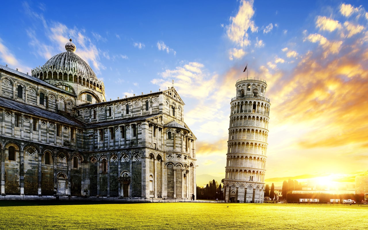 Best architects building in the world - Leaning Tower of Pisa