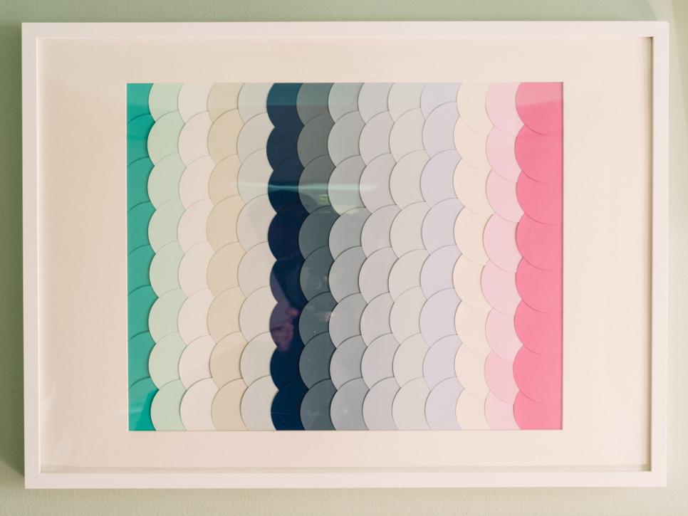 Paint Swatches in Frames